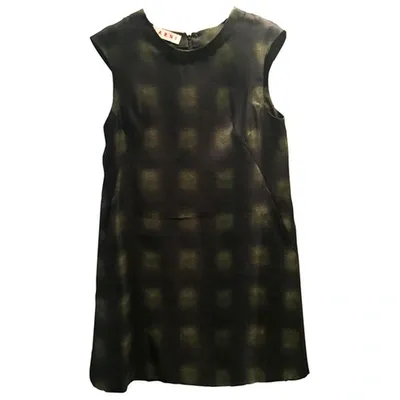 Pre-owned Marni Black Silk Dress