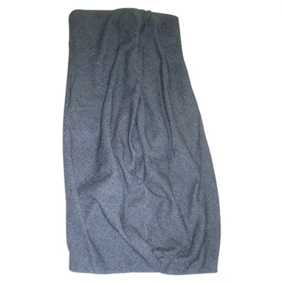 Pre-owned Max Mara Grey Wool Dress