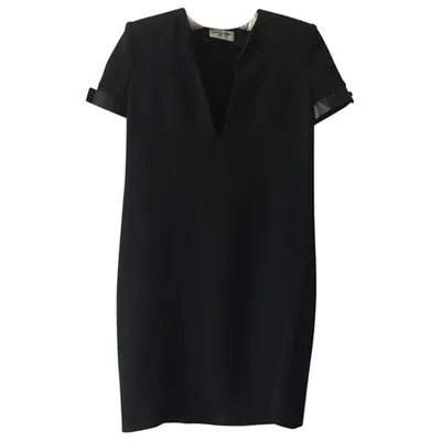 Pre-owned Saint Laurent Black Viscose Dress