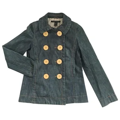 Pre-owned Marc Jacobs Jacket In Blue