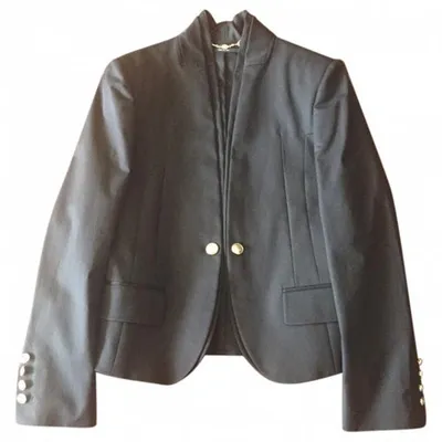 Pre-owned Gucci Black Cotton Jacket