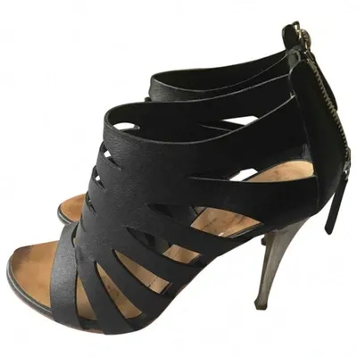 Pre-owned Giuseppe Zanotti Leather Pumps In Black