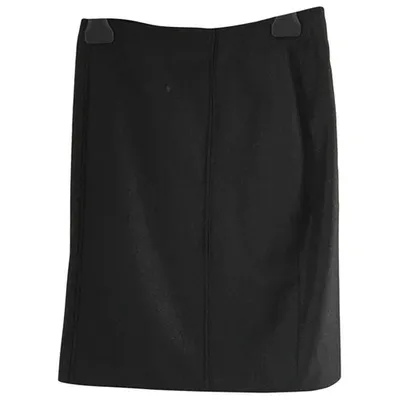 Pre-owned Versace Mini Skirt In Black