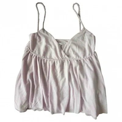 Pre-owned Vanessa Bruno Strappy Top In Purple