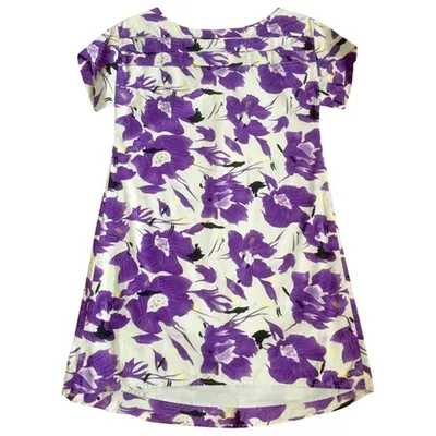 Pre-owned Pringle Of Scotland Mini Dress In Purple