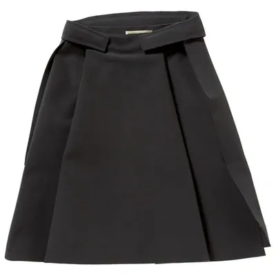 Pre-owned Balenciaga Mid-length Skirt In Black