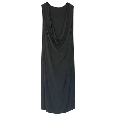 Pre-owned Max Mara Mid-length Dress In Anthracite