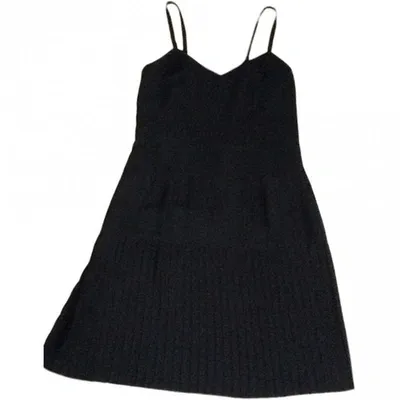 Pre-owned Marni Silk Mid-length Dress In Black