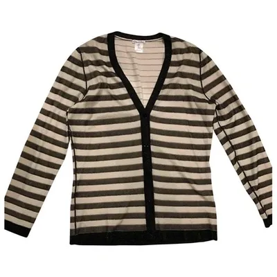 Pre-owned Oscar De La Renta Silk Cardigan In Other