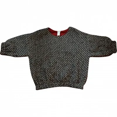 Pre-owned Kenzo Wool Jumper In Brown