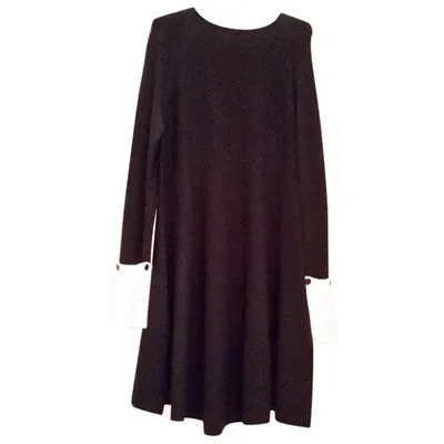 Pre-owned Max Mara Mid-length Dress In Black