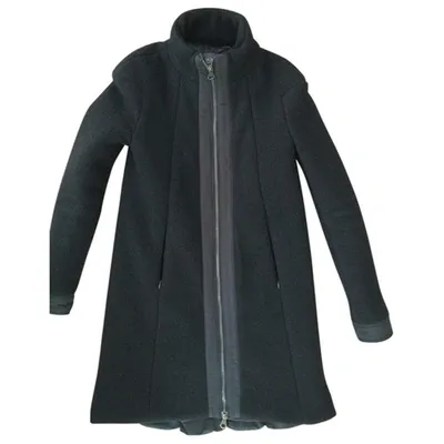 Pre-owned Ermanno Scervino Wool Coat In Black