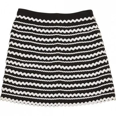 Pre-owned Michael Kors Mini Skirt In Black