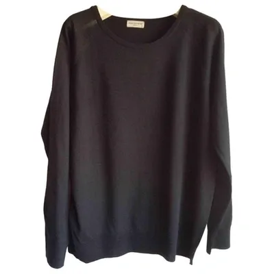 Pre-owned Dries Van Noten Wool Jumper In Grey