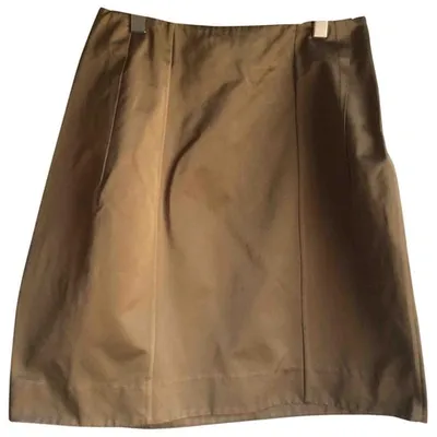 Pre-owned Marni Mid-length Skirt In Beige