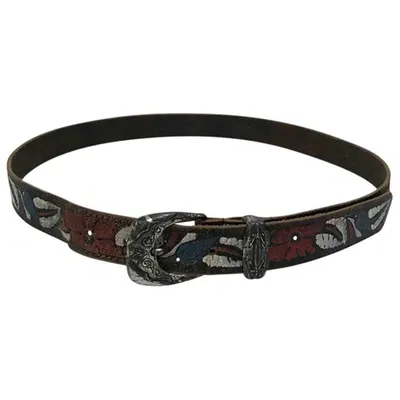 Pre-owned Dsquared2 Leather Belt In Other