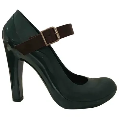 Pre-owned Marni Heels In Green