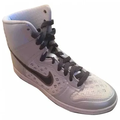 Pre-owned Nike Leather Trainers In Other