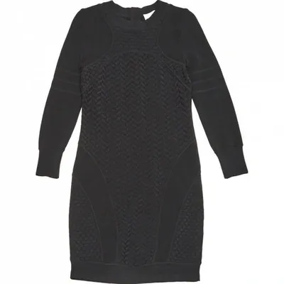 Pre-owned A.l.c Mini Dress In Black