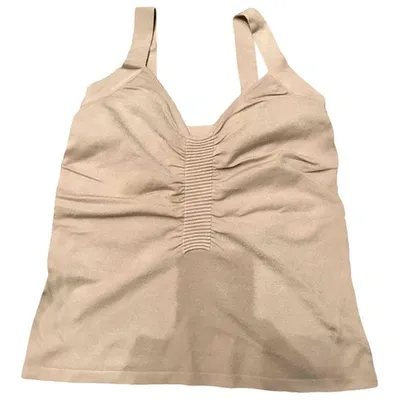 Pre-owned Valentino Camisole In Beige