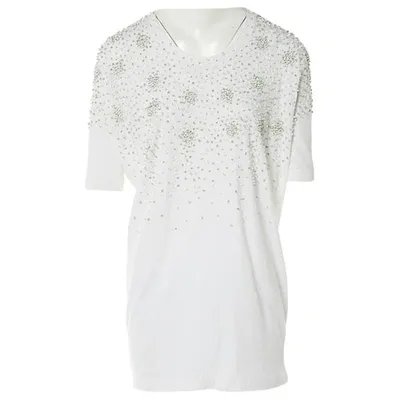 Pre-owned Markus Lupfer White Cotton Top