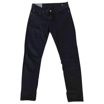 Pre-owned Dondup Slim Jeans In Black