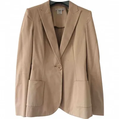 Pre-owned Nina Ricci Beige Cotton Jacket