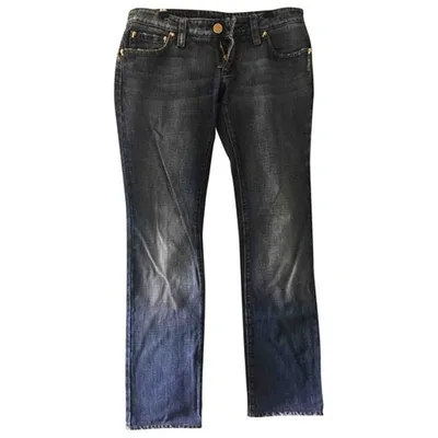 Pre-owned Dsquared2 Straight Jeans In Blue