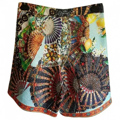 Pre-owned Dolce & Gabbana Multicolour Viscose Shorts