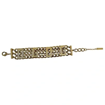 Pre-owned Dolce & Gabbana Gold Metal Bracelet