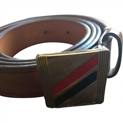 Pre-owned Dsquared2 Leather Belt In Brown