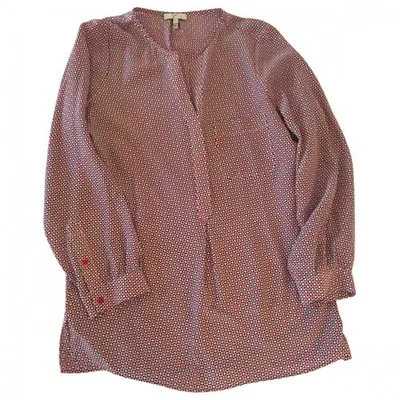 Pre-owned Joie Silk Blouse In Multicolour