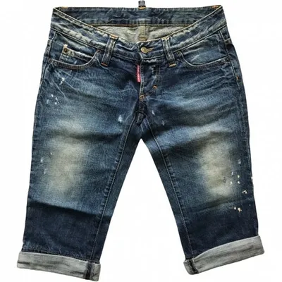 Pre-owned Dsquared2 Short Jeans In Blue