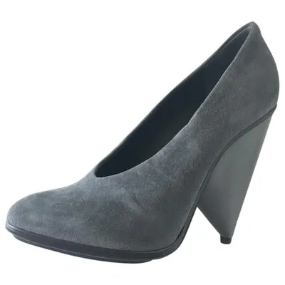 Pre-owned Balenciaga Heels In Grey