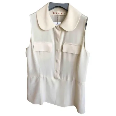 Pre-owned Marni Silk Top In Other