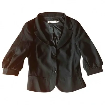 Pre-owned Red Valentino Black Wool Jacket