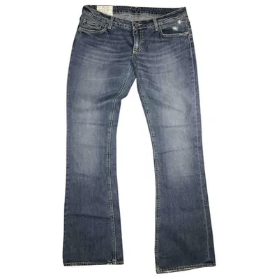 Pre-owned Dondup Large Jeans In Blue