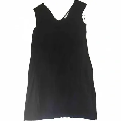 Pre-owned Chloé Mini Dress In Black