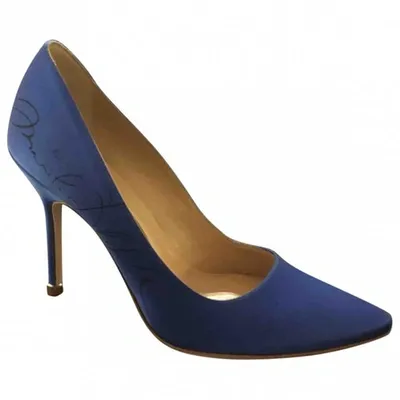 Pre-owned Vetements Heels In Blue