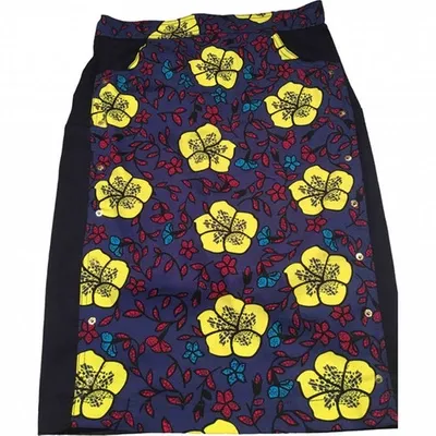 Pre-owned Kenzo Mid-length Skirt In Blue