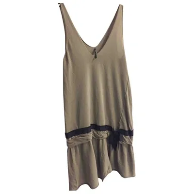 Pre-owned Liviana Conti Mini Dress In Grey