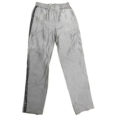 Pre-owned Maje Trousers In Other