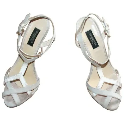 Pre-owned Giambattista Valli Sandals In Beige