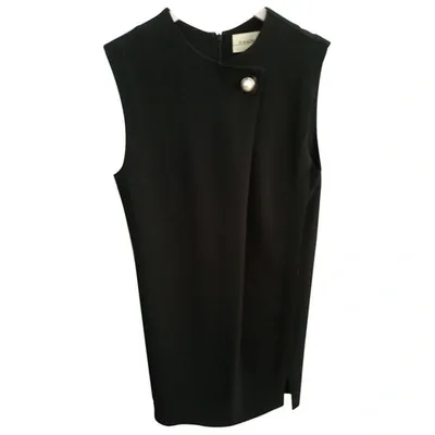 Pre-owned By Malene Birger Mini Dress In Black