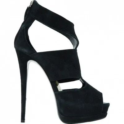 Pre-owned Giuseppe Zanotti Heels In Black