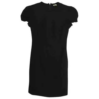 Pre-owned L Agence Mini Dress In Black