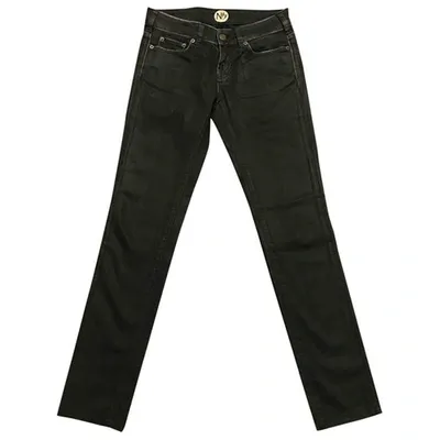 Pre-owned Notify Slim Jeans In Black