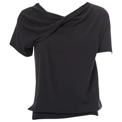 Pre-owned Chloé Wool Top In Black