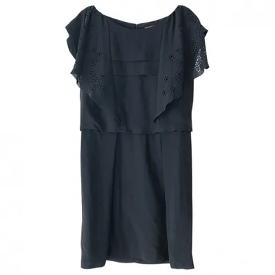 Pre-owned Comptoir Des Cotonniers Dress In Black