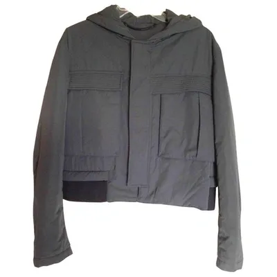 Pre-owned Kenzo Biker Jacket In Grey